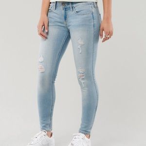 Hollister Super Skinny Low Rise Jeans